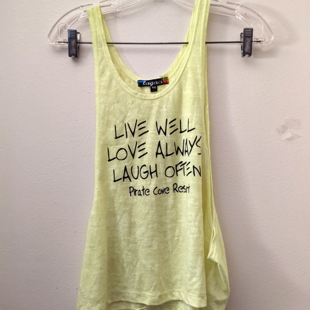 Woman's MED Open Side Tank Top